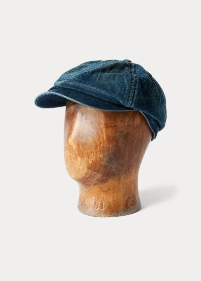 Men's Ralph Lauren Denim News Caps | 284075DPY